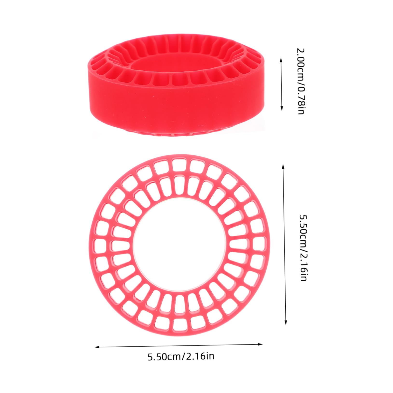 DECHOUS 4pcs Tire Inserts Silicone Rubber Foam for 1/18 1/24 Scx24 Ax24 Car Accessories