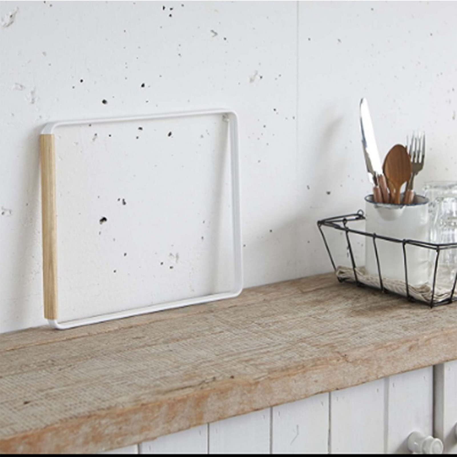 Kitchen Countertop Dish Cloth Drying Rack, 3 Arms Folding Countertop Dishcloth Drying Rack,Folding Dishcloth Holder for Home Kitchen Countertop(white)