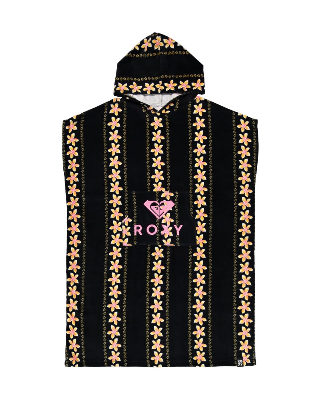 Roxy Noir Poncho Woman Stay Magical Printed