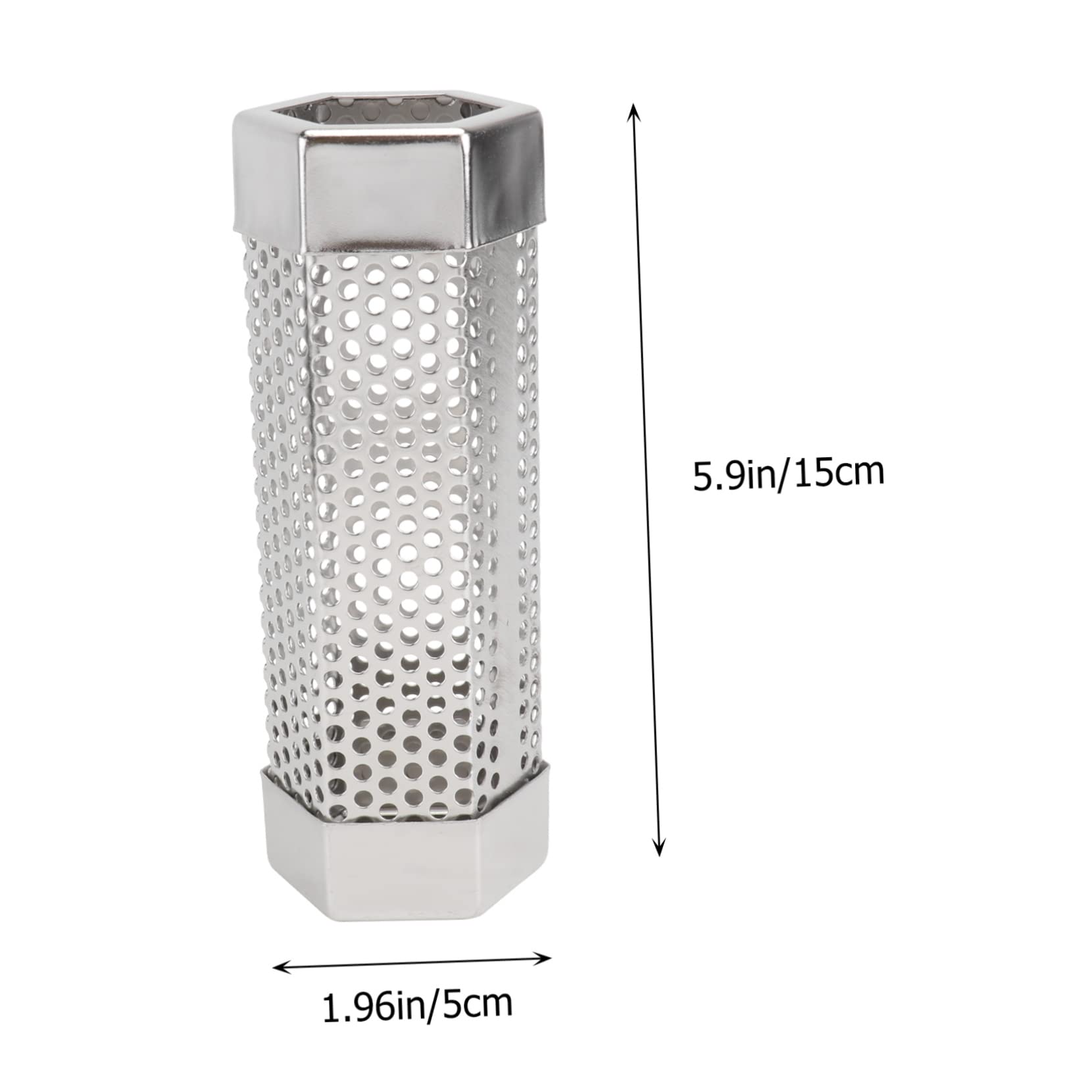 OFFSCH BBQ Smoker Tube 2pcs Grill Smoker Mesh Tube Easy to Use BBQ Smoke Generator