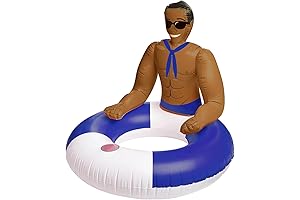Inflatable Pool Hunk Ring - Sailor