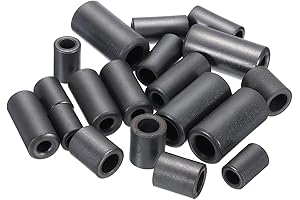 PATIKIL Ferrite Toroid Cores Inductor Coil Ring - Transformer Chokes 5 Value Assortment