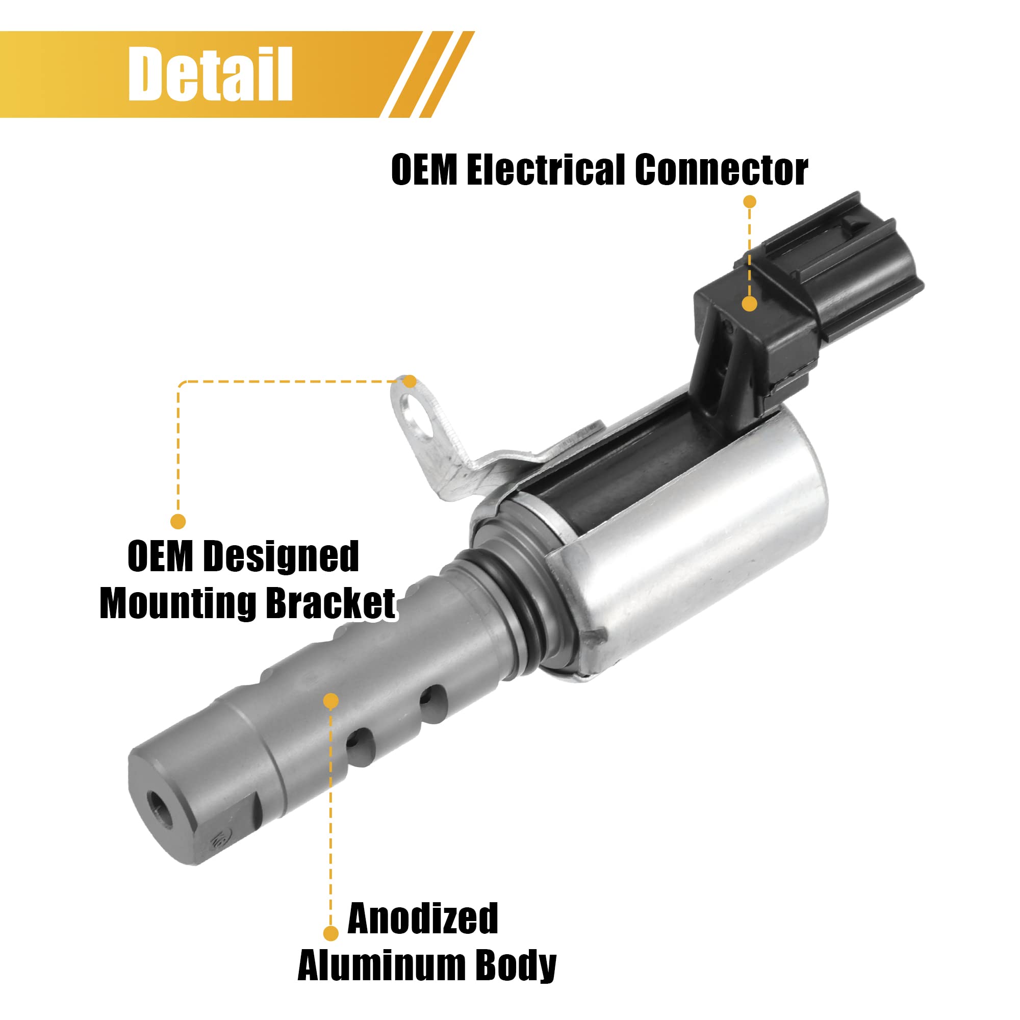 Amazon.co.jp: X AUTOHAUX 可変バルブタイミング ソレノイド VVT