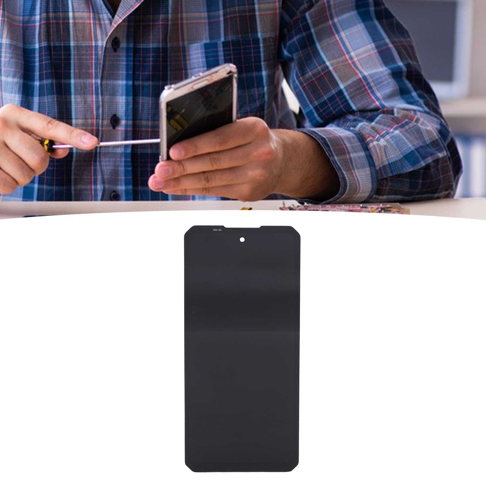 Socobeta Telefon-Bildschirm-Ersatz-Touchscreen-Digitizer-Baugruppe für IiiF150 B2 Ultra B2 Pro Hochempfindliches TFT-Display-Reparaturset