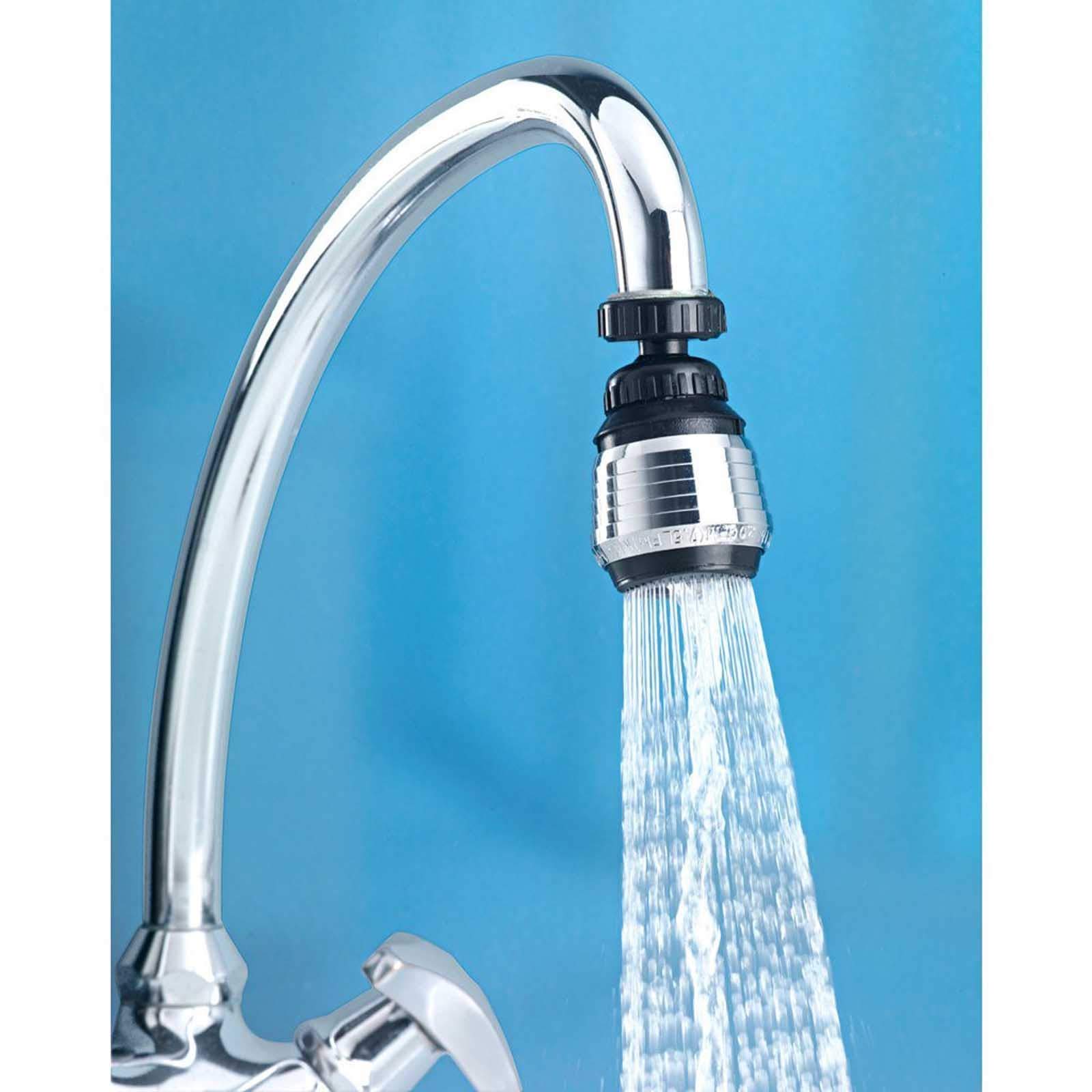 Regolatore getto risparmio acqua 360 gradi doccia girevole