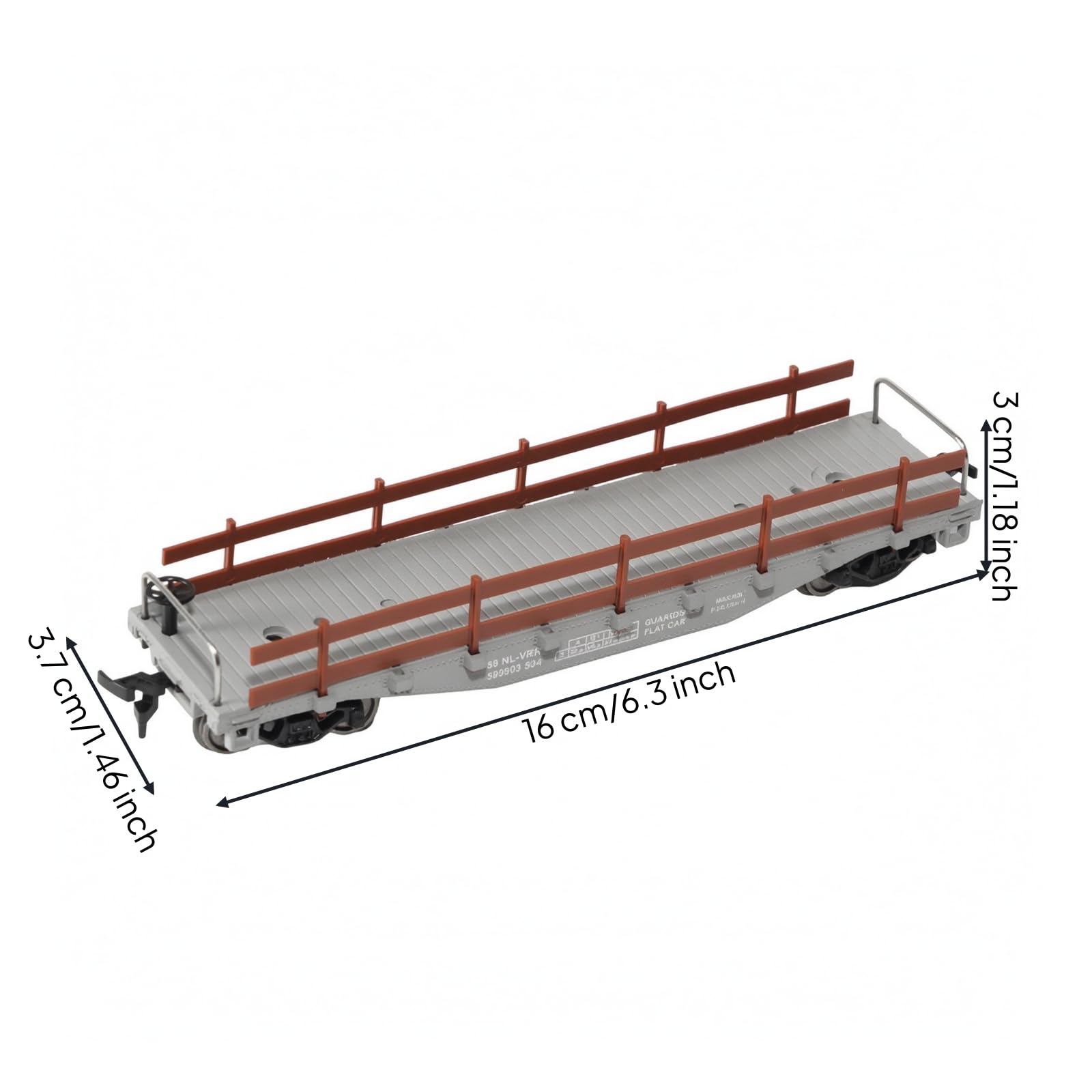 Carro Pianale Dettagliato
