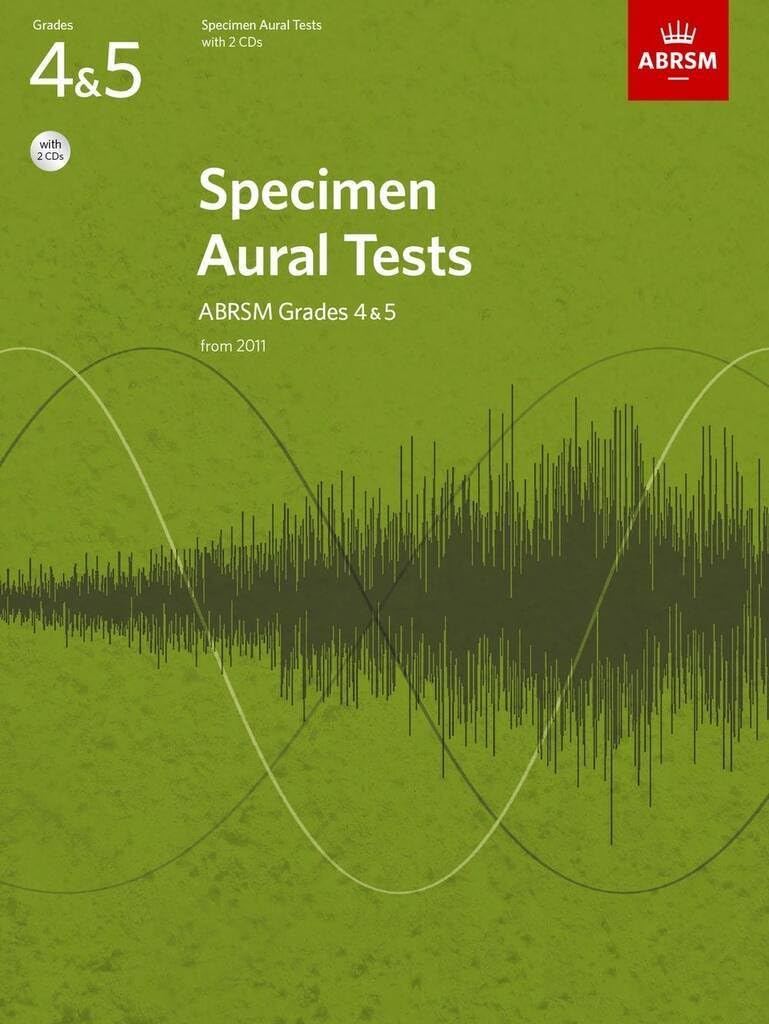 Specimen Aural Tests, Grades 4 & 5 with audio: new edition from 2011