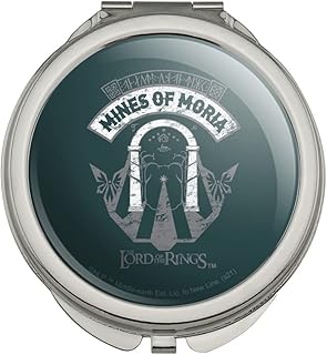 Lord of the Rings Mines of Moria Compact Travel Purse Handbag Makeup Mirror