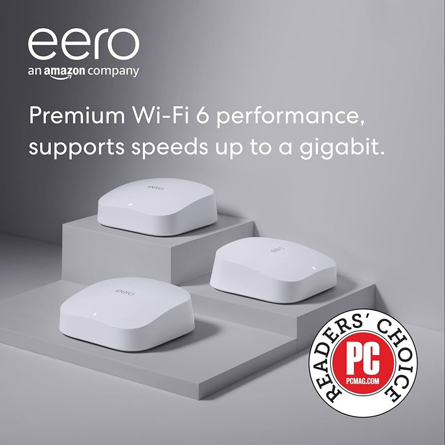eero Pro 6 TriBand WiFi 6 Mesh Router AX4200 Authorized Pro Dealer