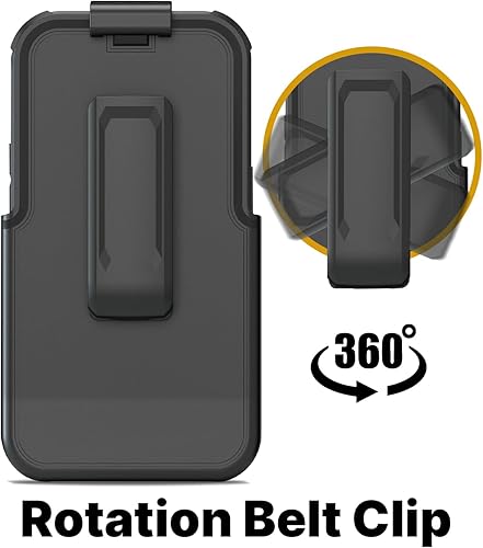 Miniatura 3 de MOTIVE Funda diseñada para iPhone 13 Pro con clip para cinturón, funda protectora, resistente y protección de grado militar de cuatro capas para