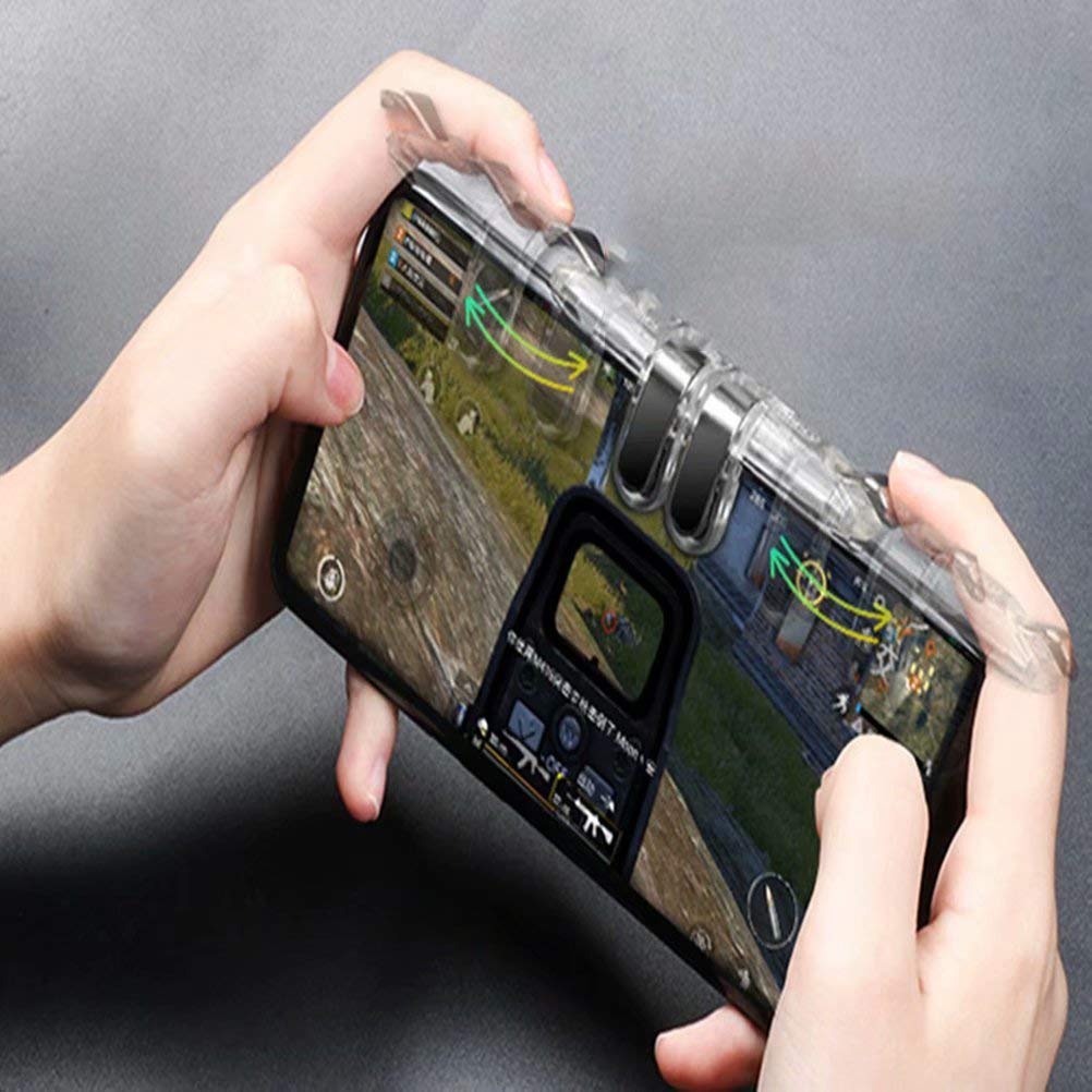 Controller Gamepad Wireless A Forma Di Pistola Per PUBG Mobile E Android/iOS – Supporto Fino A 7 Pollici