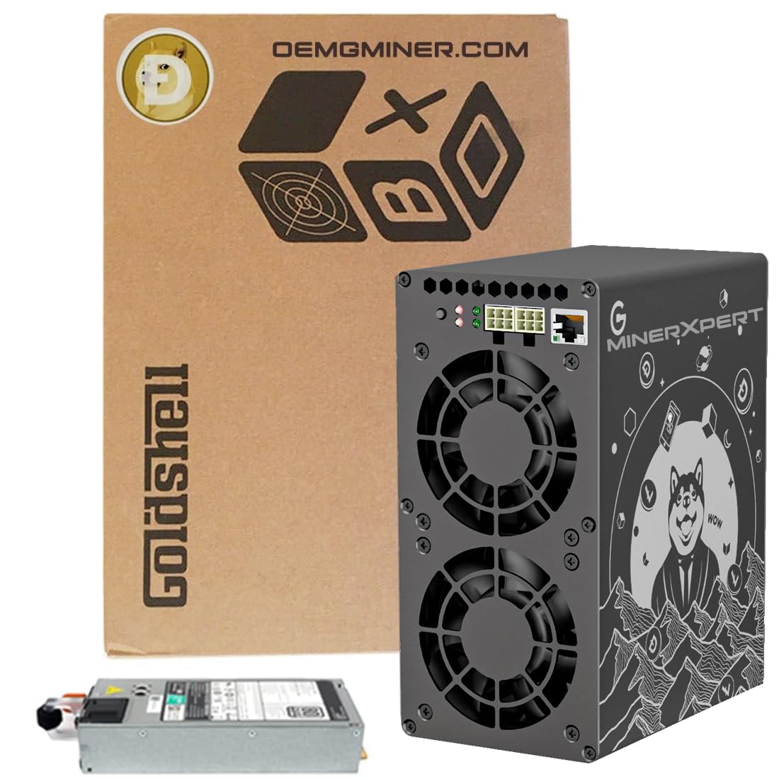 Amazon.com: New Goldshell MINI Doge 3 Ⅲ ASIC Miner Dual