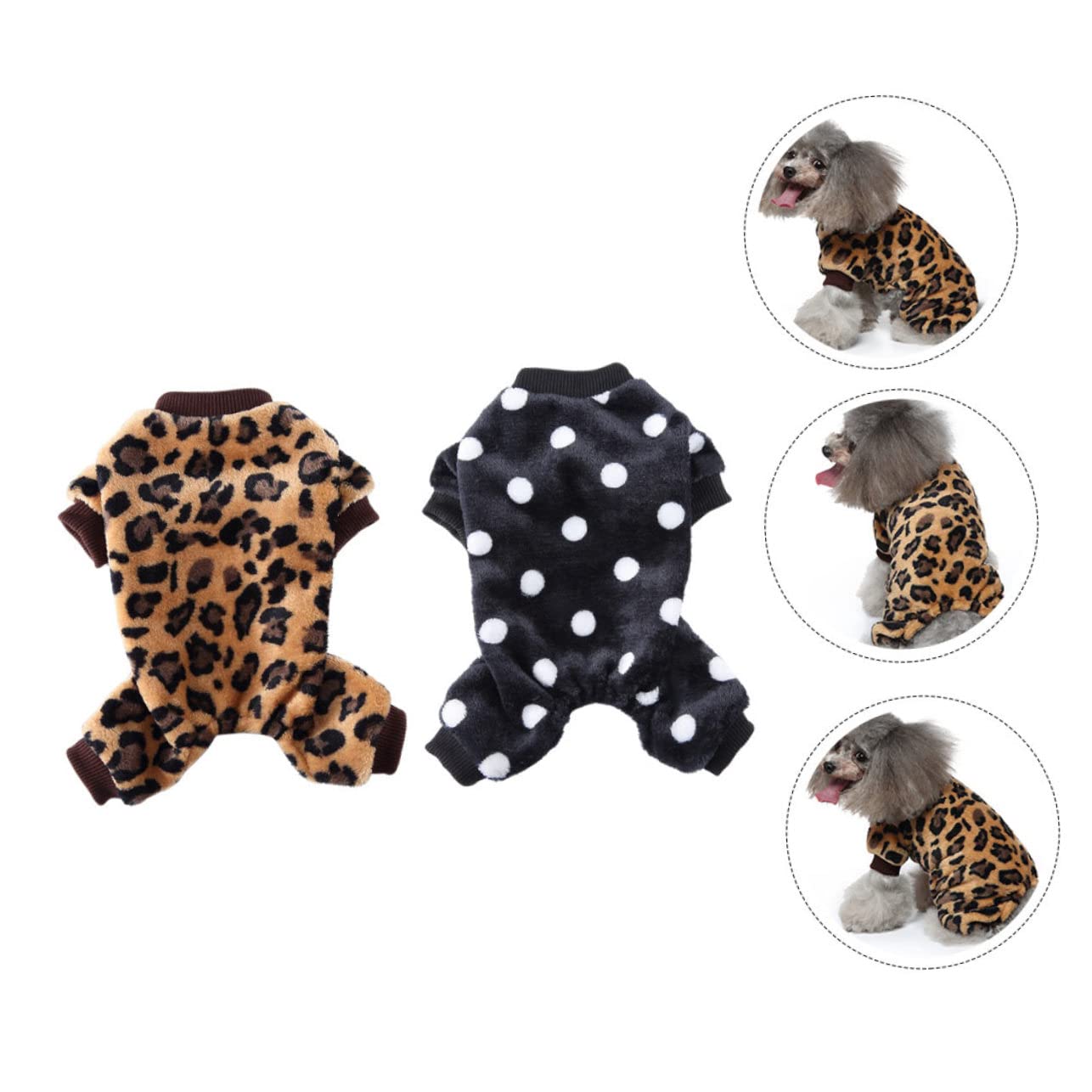 Sosoport 4pezzi Abbigliamento Per Cani Costumi Autunnali Adorabili Per Animali Domestici Comodi e Decorativi Per Passeggiate e Fotografie
