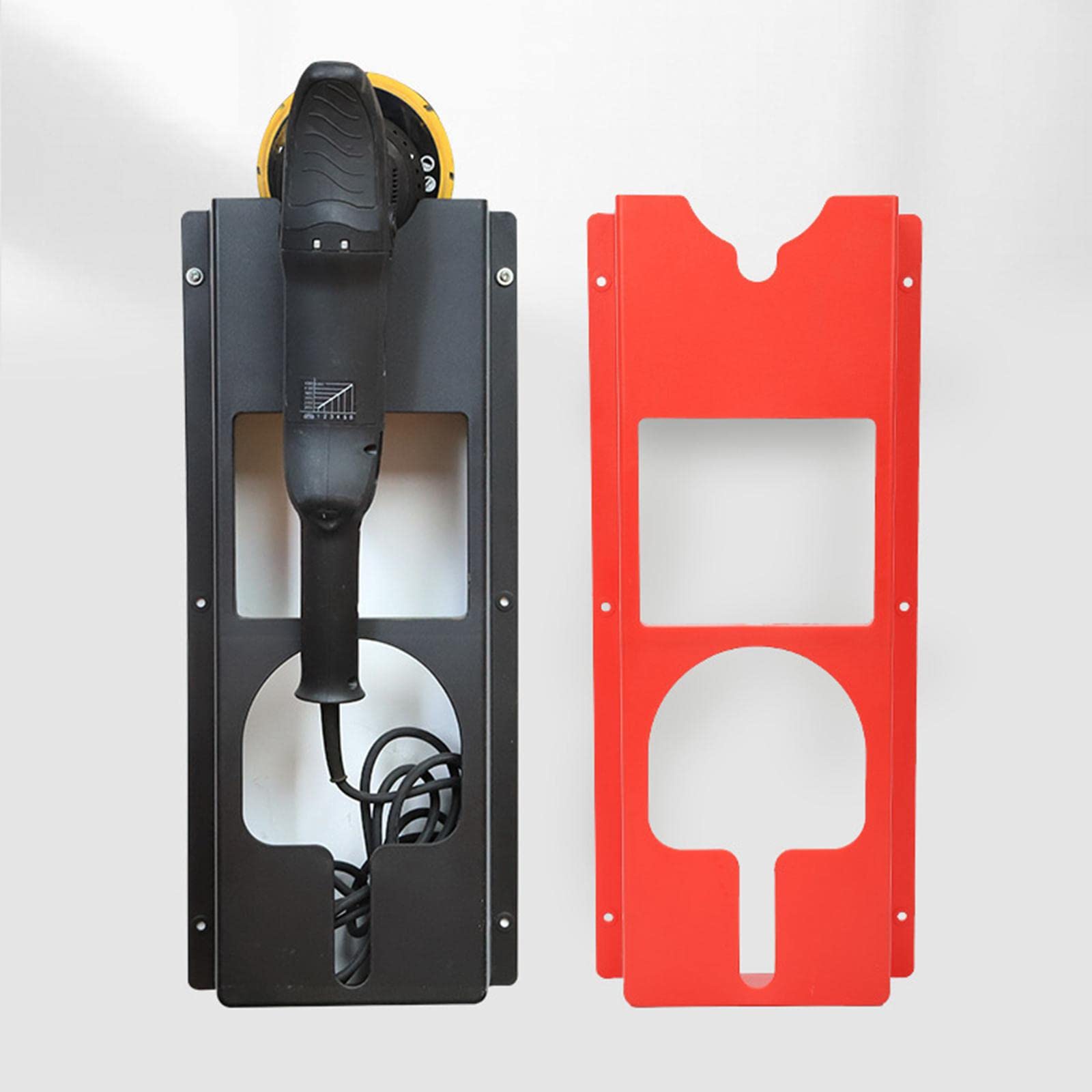 Polisher Halter Wandhalter Poliermaschinenhalter Werkzeugaufbewahrung mit Kabelaufbewahrung für Autopflege Werkstatt Garage