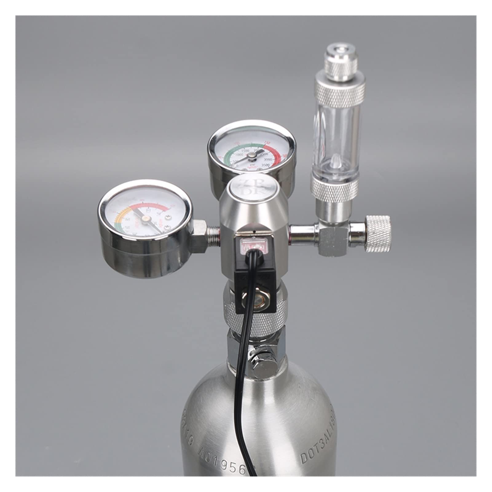 Reduktor ciśnienia CO2, Akwarium CO2 Regulator Zestaw elektromagnetyczny Układ generatora reaktora sterowania Upper(D01-12,M22)