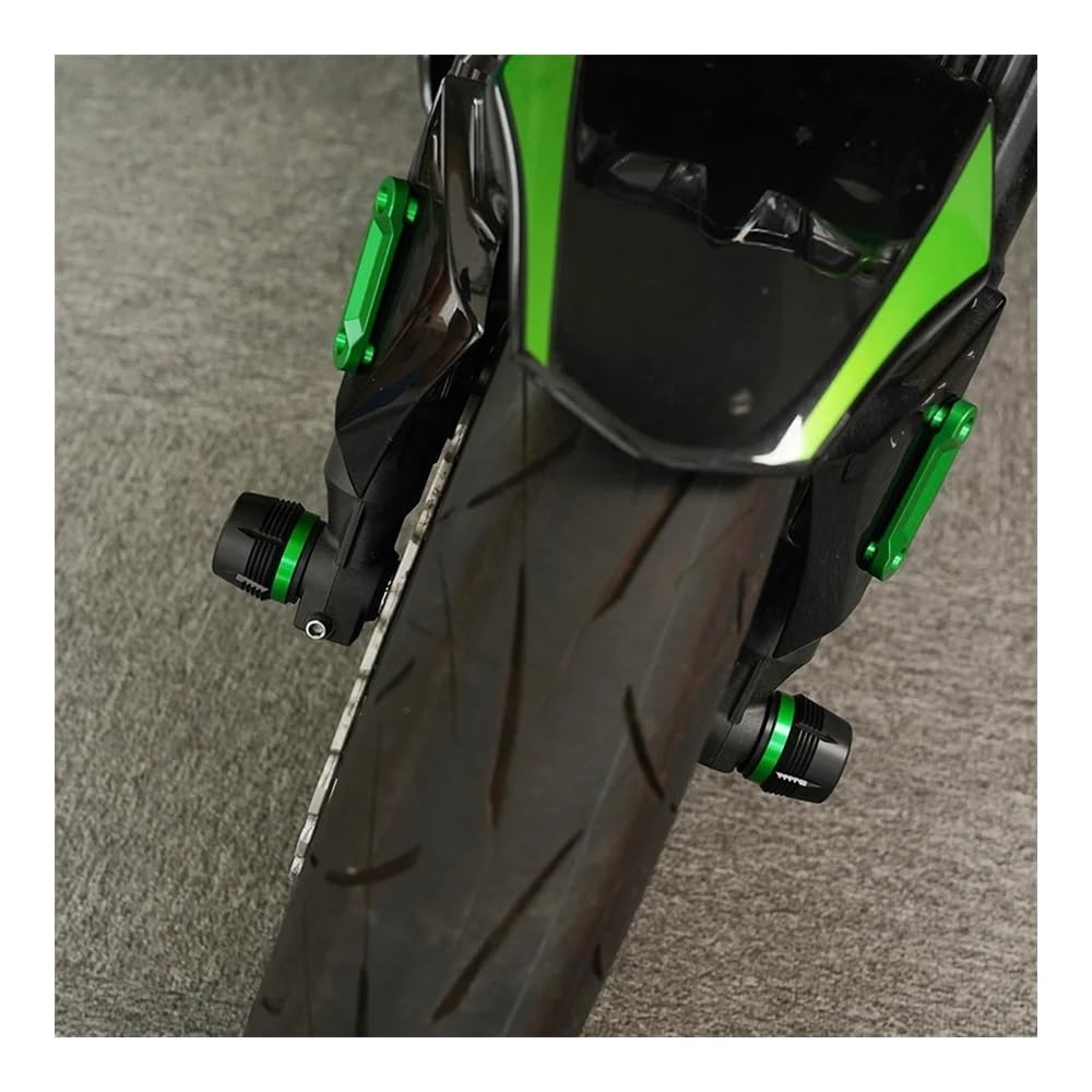 Bloc décoratif Chocs Moto pour MT07 MT09 MT03 MT 07 09 03 2014-2024 2025 Accessoires De Moto Curseur De Collision AV&Ant Arrière Roue Essieu Fourche Protecteur