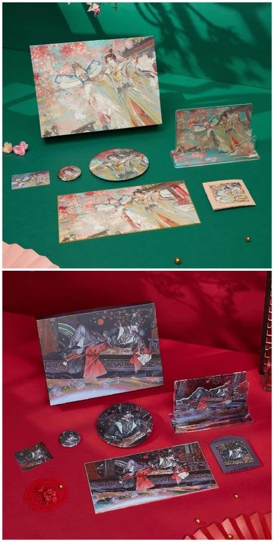 Amazon.co.jp: 天官賜福 誕生日限定BOX全種類セット 謝憐 花城 特典付  