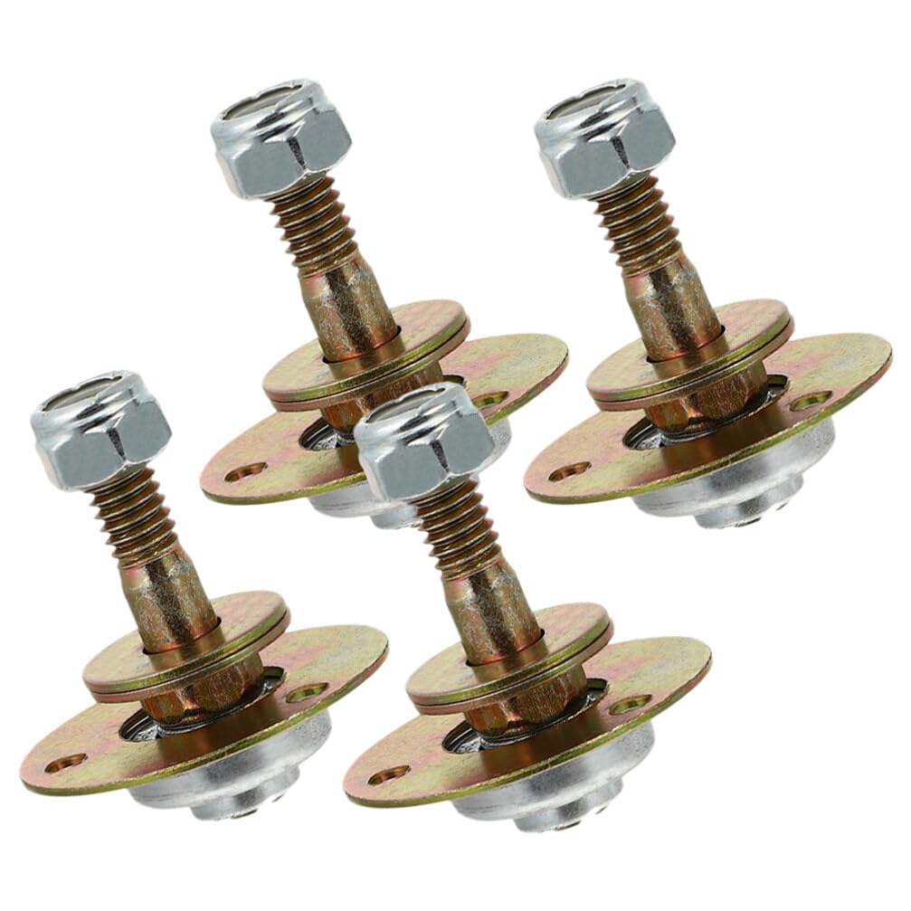 Veemoon 4pcs Rocking Chair Bearing Furniture Connecting Fittings Bearing Screws for Rocking Chair Screws Mechanic Accessories Bolt Kit Accessories