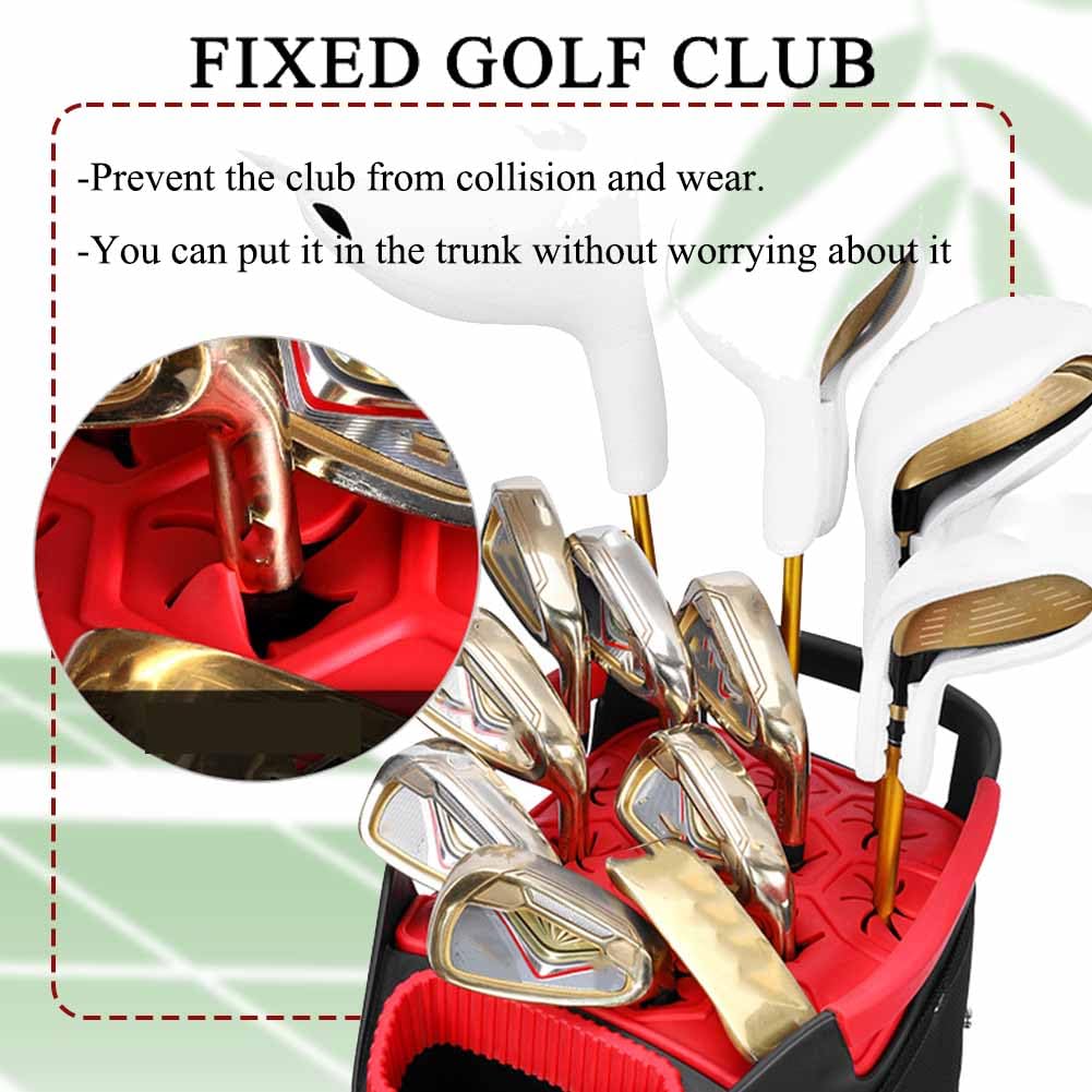 Borsa di Stoccaggio del Club da Golf di Grande capacità, Borsa da Golf Ultraleggero Verticale, Borsa da Golf da Golf Professionale, Borsa da Golf A Prova di Pioggia