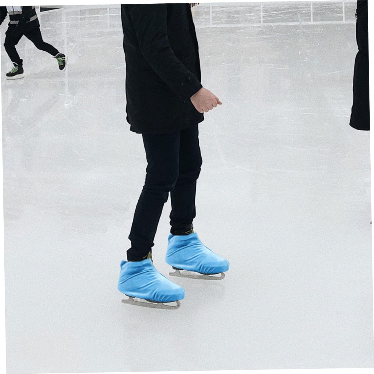 VANZACK 2 Pairs Skate Shoe Covers Figure Skates ice Hockey Skates Shoe Covers for Indoors Roller Skate Boots