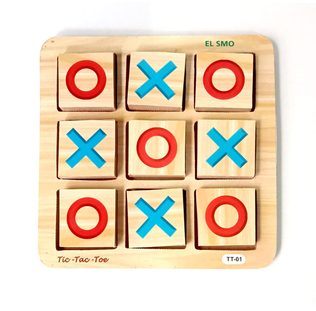 See full amazon price history chart for EL SMO Toys Wooden Tic Tac TOI Puzzle Safe Toys for Kids (Tic Tac Toe (0-X)) (9 Pieces) EL SMO Toys Wooden Tic Tac TOI Puzzle Safe Toys for Kids (Tic Tac Toe (0-X)) (9 Pieces) (B0CVF4G9NS) Amazon Price History, Amazon Price Tracker