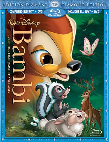 Bambi (Diamond Edition) (2-Disc Blu-ray/DVD Combo) (blu-ray packaging ) (2011)