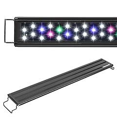 AQUANEAT LED Aquarium Light Full Spectrum 12 Inch Fish Tank Light Fresh Water