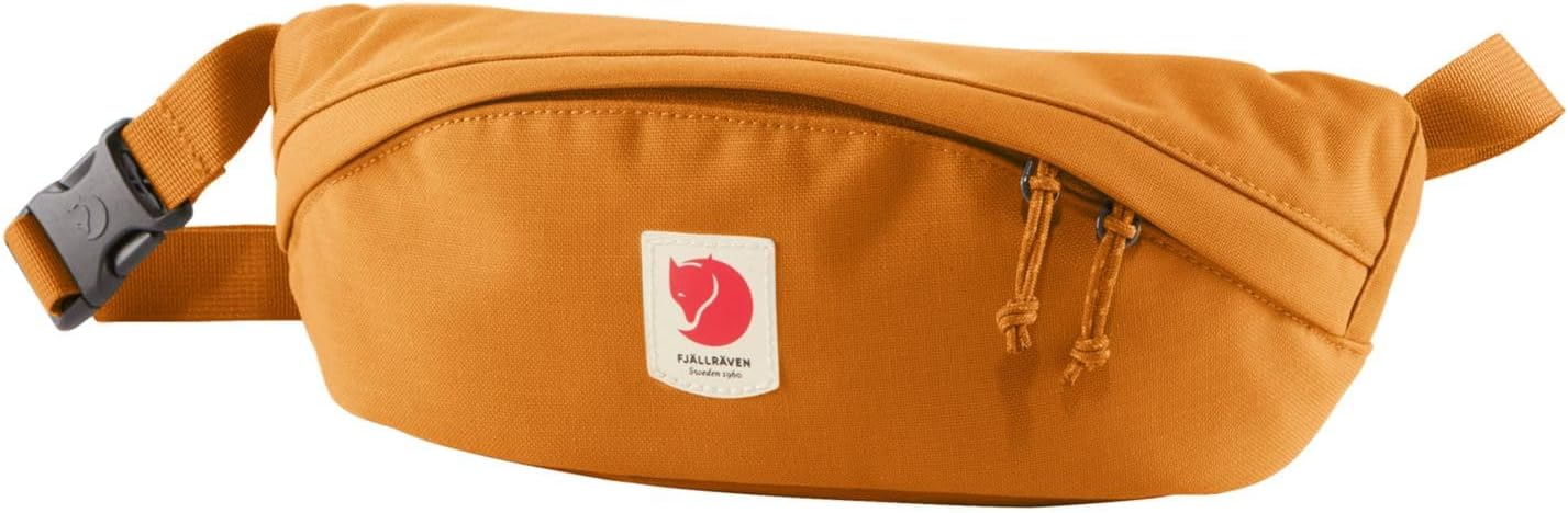 Fjällräven Ulvo Hip Pack Medium - Waterproof Bergshell Fabric, Durable Storage, Adjustable Belt- Hiking, Travel