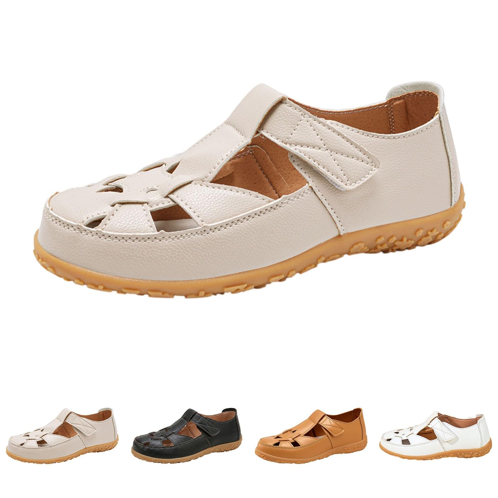 Zapatilla De Caminar Mujer Ligero Cómodo Ortopédico, Zapatillas Mujer Cerradas Ligeras, Pantuflas Ortopédicas De Plataforma, Pantuafla Casual Transpirable, Tanga Exterior Destensada