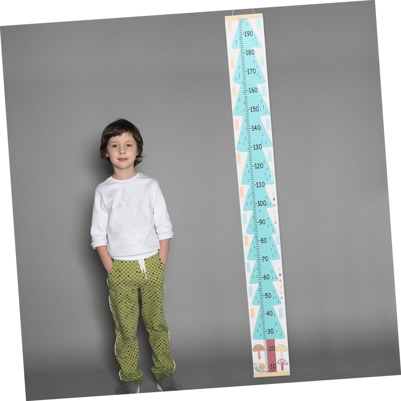 Abaodam 2pezzi Tabella di Crescita per Bambini da Parete Misuratore di Altezza Righello per Altezza Decorazione da Parete per Cameretta