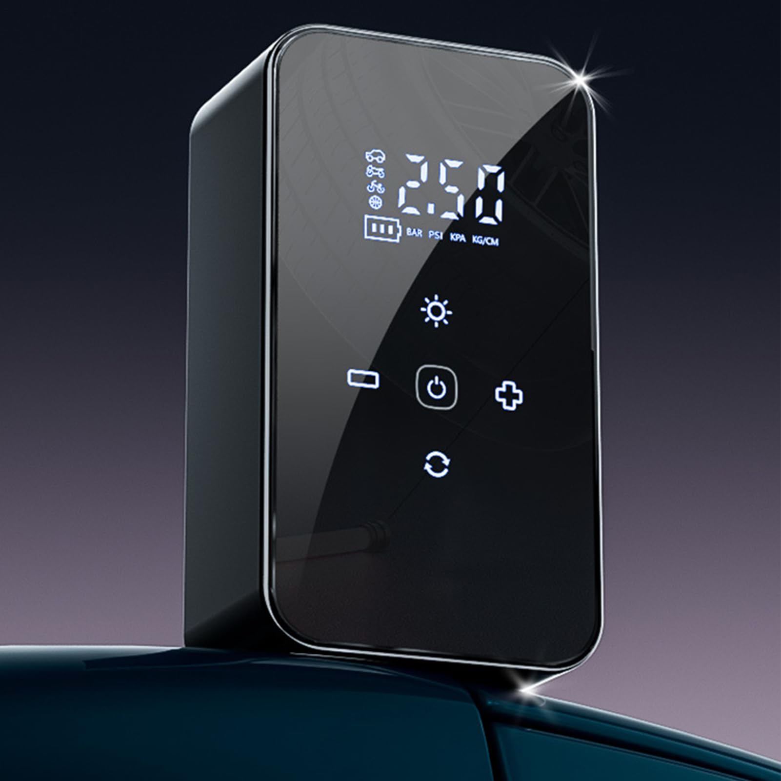 Pompe à air sans fil - Accessoire de voiture - Rechargeable - Électrique