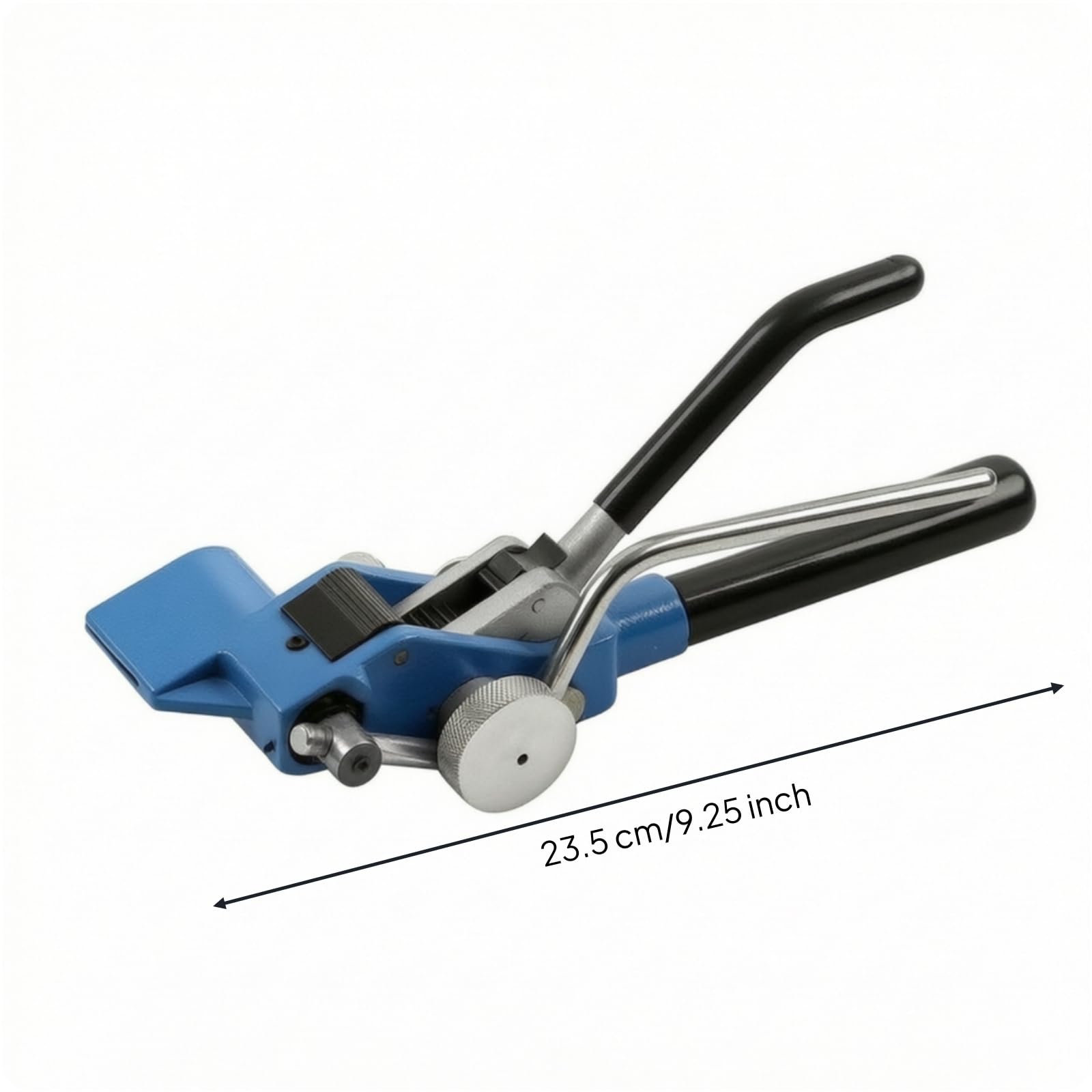Tendireggia con Taglierina in Acciaio Inossidabile Tendireggia Manuale Robusto Tenditore a Cricchetto per Insttori, Imbggio, Officina, Utensile A Ingranaggi