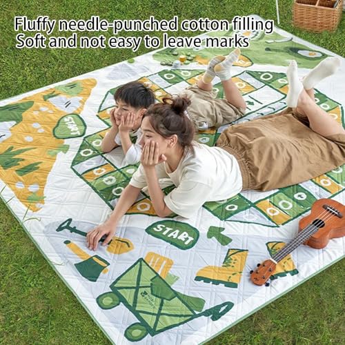 Tapis lavable en machine pique-nique extérieur fini le sable - 4