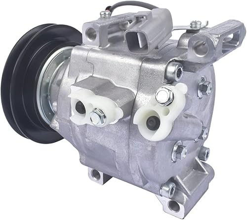 Miniatura 4 de KRRK-parts SCSA06C 12V A/C Compresor 6A671-97110 6A671-97114 se ajusta para Kubota L M Series Tractores Vehículo utilitario