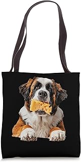 Saint Bernard Cheese Tote Bag