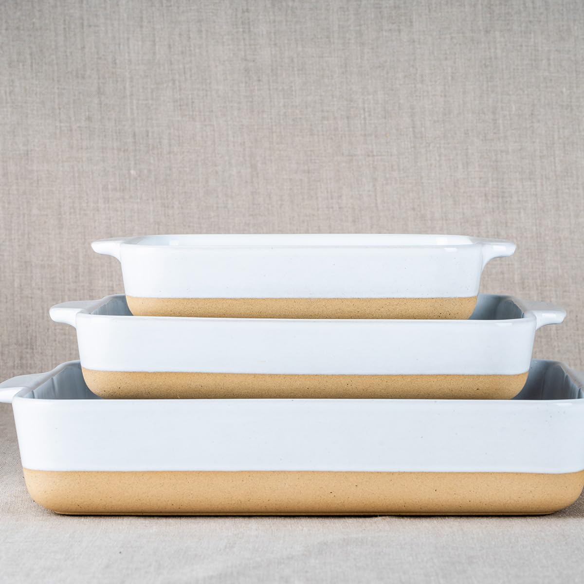 Lurch Terra Nova Ofenform M Keramik 29,8x20,7x5,1cm weiß/creme