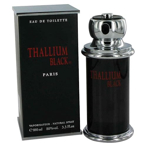 Thallium Black para hombre por Yves De Sistelle 3.3 oz EDT SP