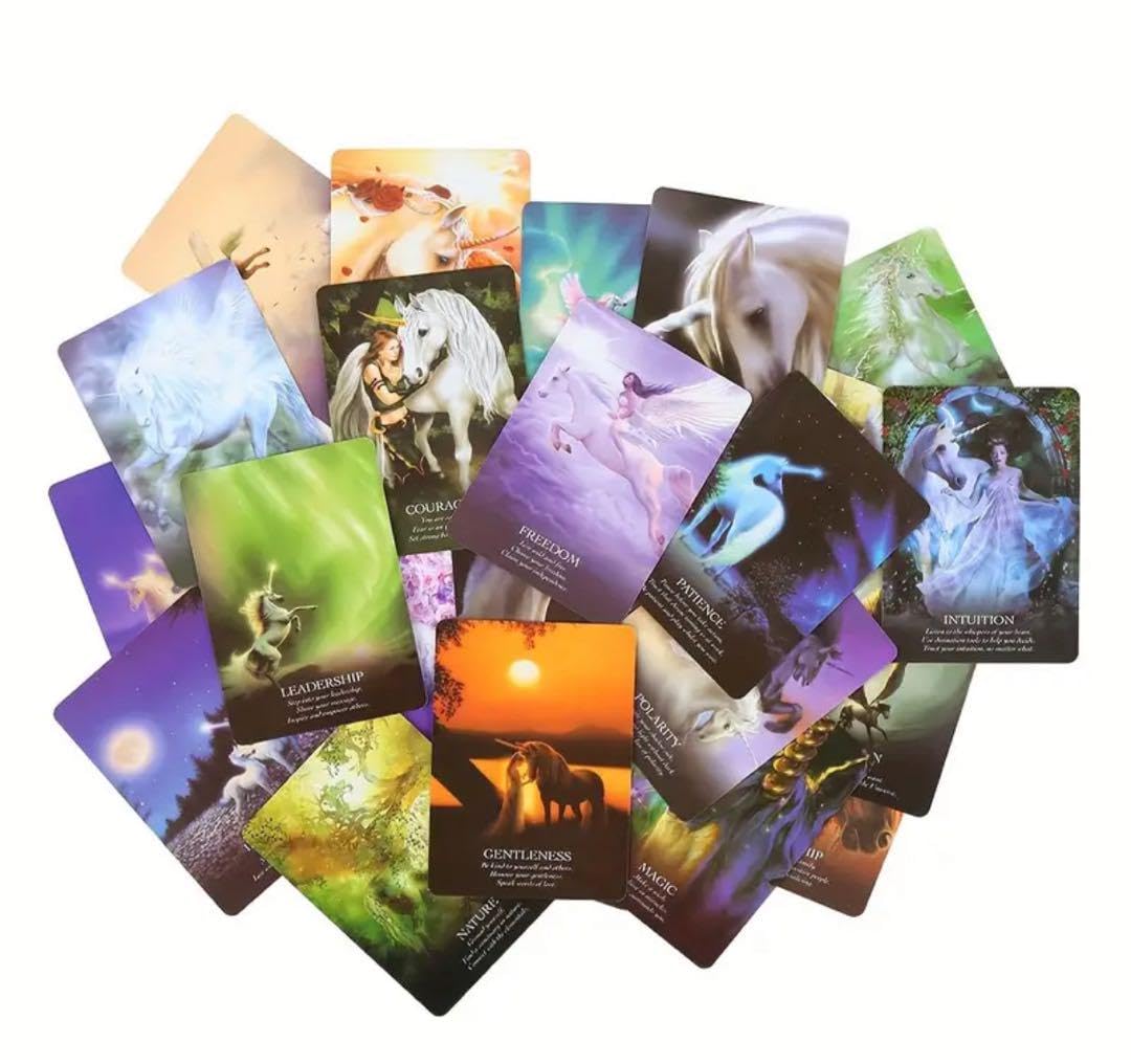 希少品✨海外美麗デッキ✨ユニコーン ペガサス オラクルカード／アファメーション Amazon.co.jp: 品海外美麗デッキユニコーン ペガサス オラクル