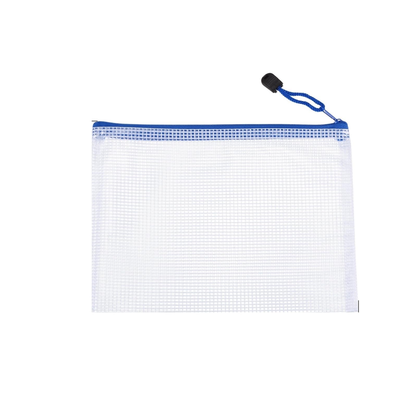 Cartellina in plastica impermeabile 6Pcs Waterproof Plastic Zipper Pouch Document Bag A3 A4 B4 B5 File Pockets Bill Folders Office Home Supply(6Pcs B5 White)