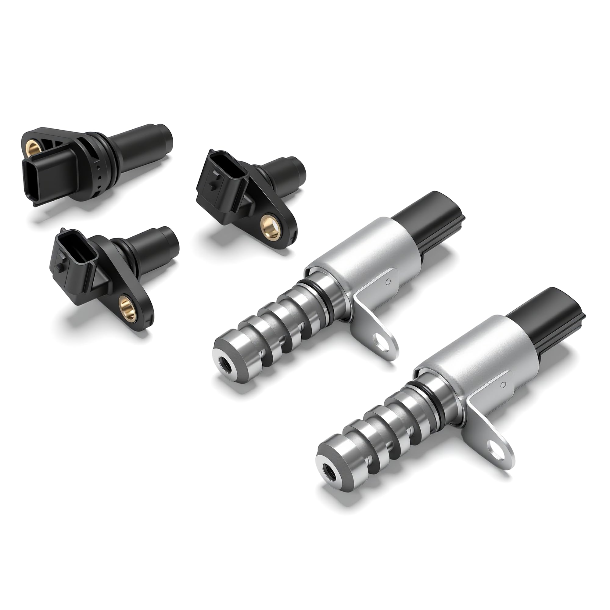Photo 1 of JAVOUKA Variable Valve Timing Solenoid and Camshaft Position Sensor Kit