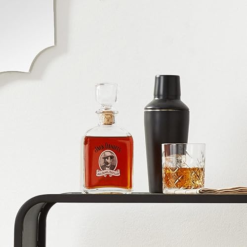 Miniatura 4 de Jack Daniel's Decantador con logotipo de Barware Cameo con licencia