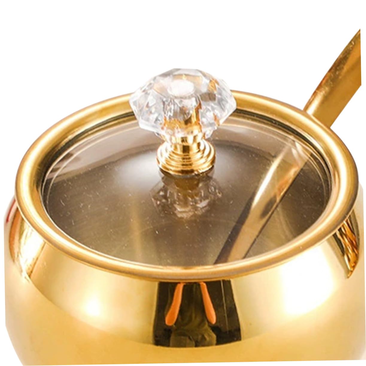 MAGICLULU Gewürztopf Aus Edelstahl Mit Deckel Und Löffel Luftdichte Aufbewahrungsbox Für Gewürze Salz Und Zucker Praktisches Küchenorganizer Auffangschale