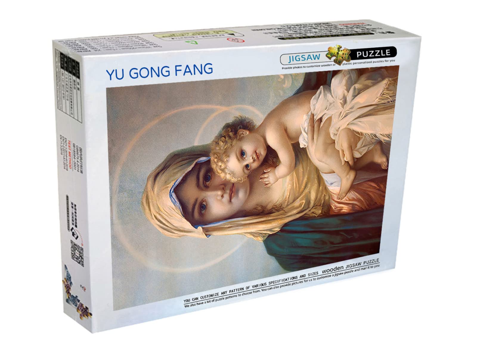 Puzzle 1500 Teile Jungfrau Mutter und Kind Puzzle Puzzle Geschenke für Kinder und Erwachsene
