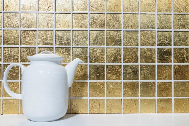 Carreaux de Mosaique Pierre Optique Gris Structure Badfliese Miroir