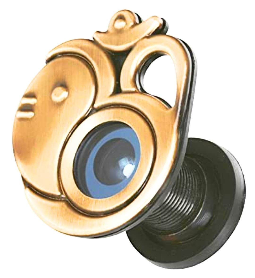 Buy EYE BERRY door viewer for main door om big Ganpati brass wide angle