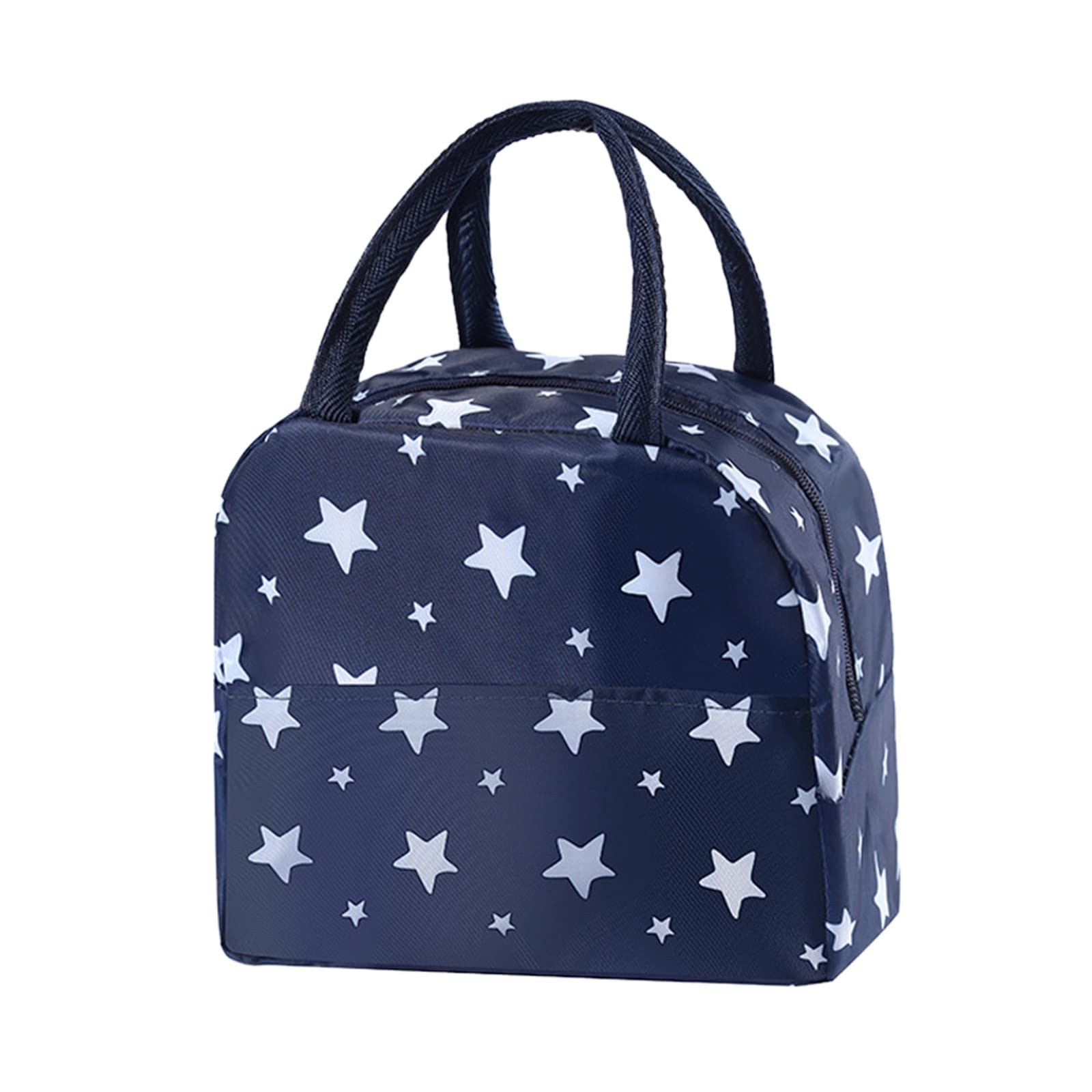 BILIKEYU Lunch Bag Insulated Lunch Box Womens Lunch Tote With Front Pocket Reusable Insulated Bag Womens Lunch Box