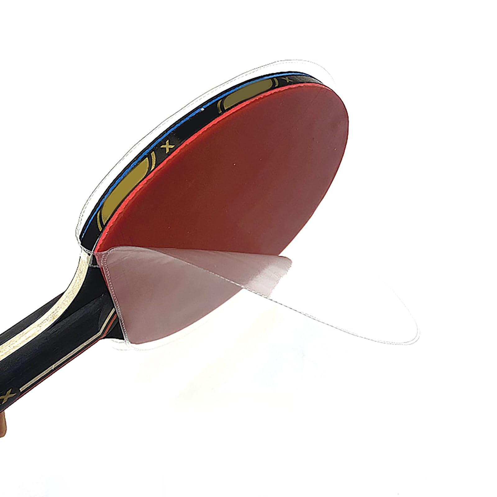 QIEIEI 10Pcs Table Tennis Bat Double Sided Protective Film Table Tennis Racket Clear Protector Film Scratchproof Protections