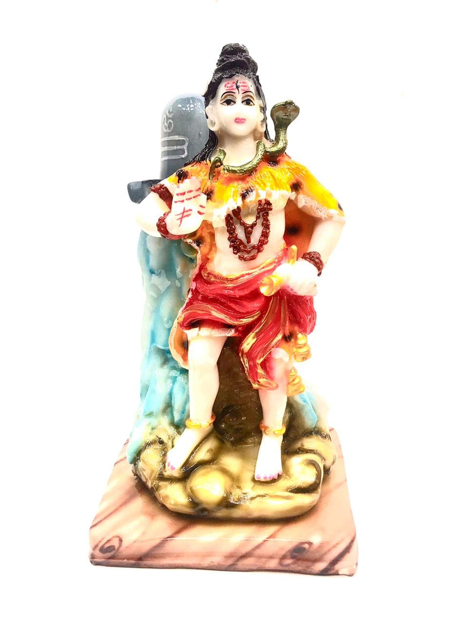 Buy Standing Lord Shiva/Shivji hindu god Ceramic Marble finish idol