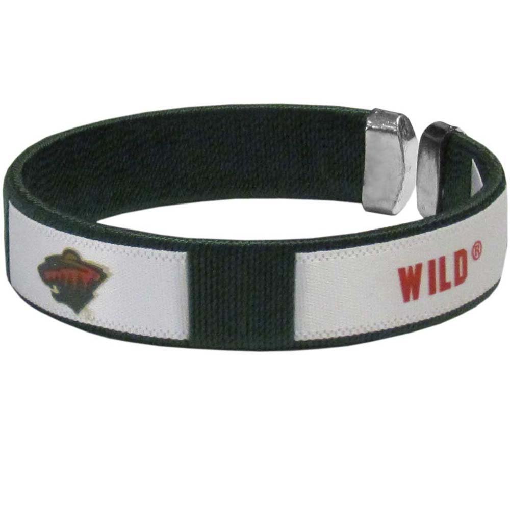 NHL Siskiyou Sports Fan Shop Minnesota Wild Fan Bracelet One Size Team Color