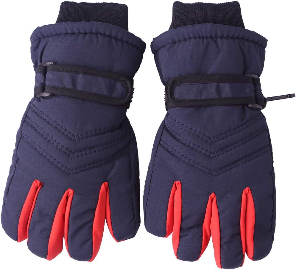 Kids Waterproof Winter Gloves Toddler Snow gloves Ski Gloves For Little Boys Girls
